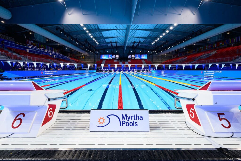 OLYMPIC SIZE MYRTHA SWIMMING POOL